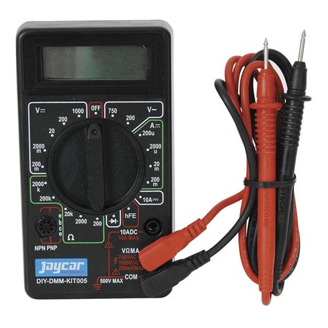 jaycar digital multimeter.
